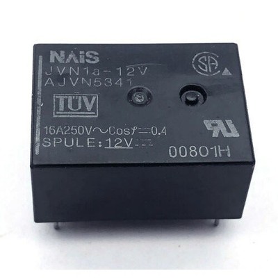 1pcs      JVN1A-12V AJVN5341  Relay 4Pins 16A 250VAC *lh