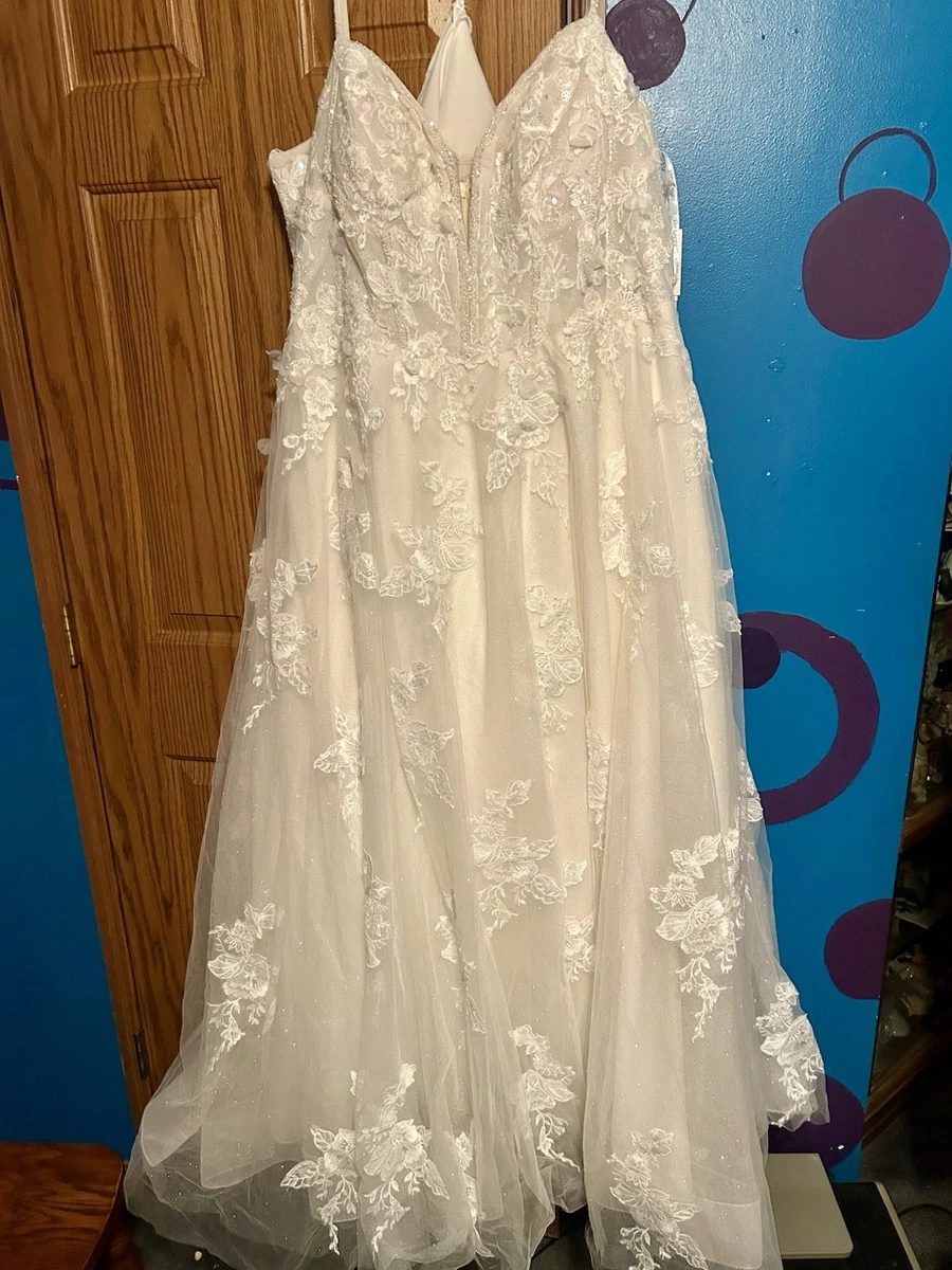 Oleg Cassini Beading Lace Wedding Dresses for sale | eBay