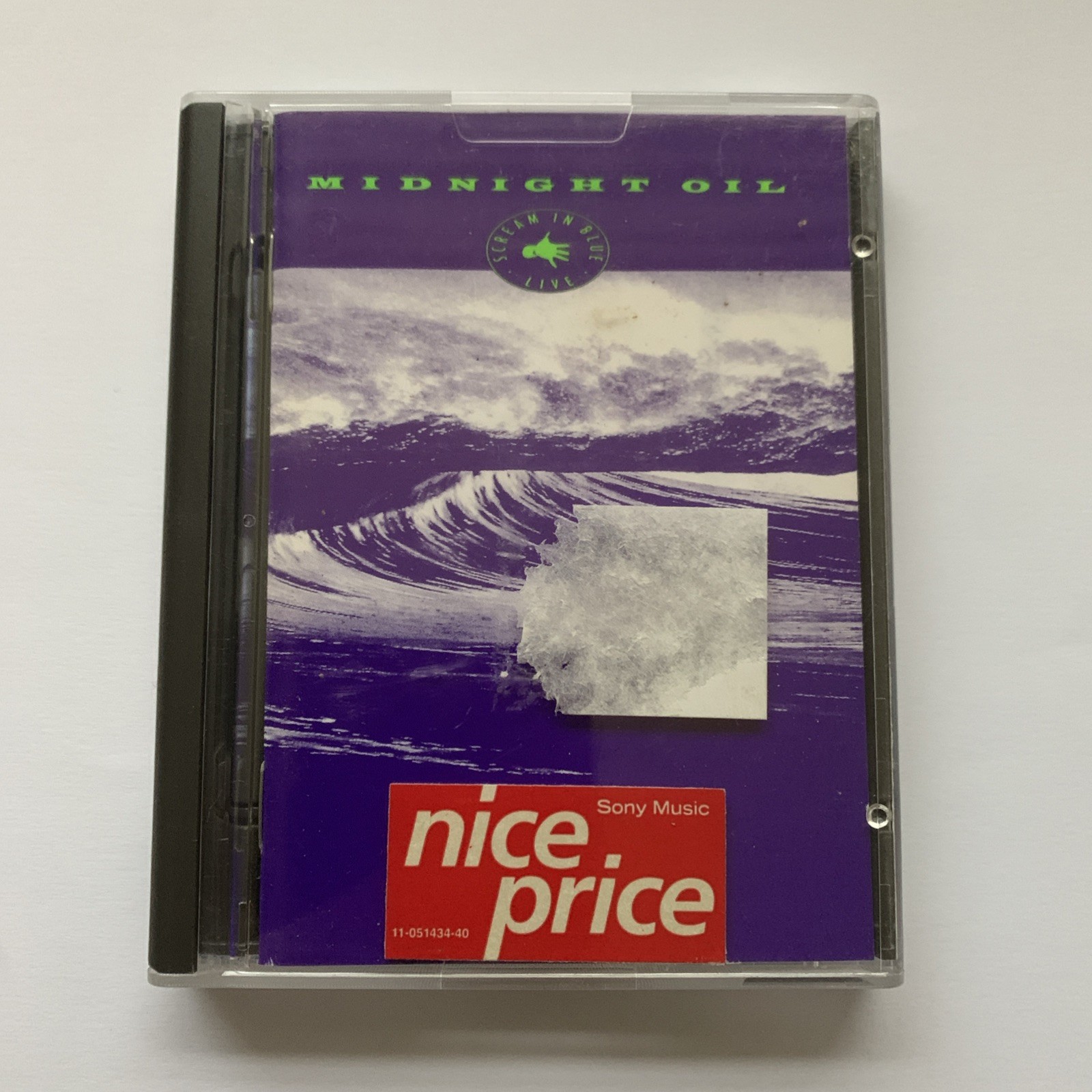 MIDNIGHT OIL - Scream In Blue MiniDisc Album 1992 Alternative Rock 90s MD