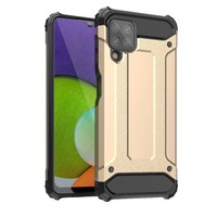 Hybrid Armor Hybrid-SchutzhüLle FüR Samsung Galaxy A22 4G, Gold