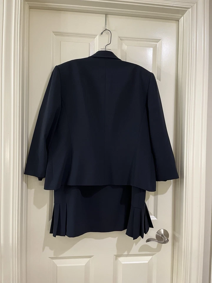 Tahari Arthur S Levine Mujer 2 Piezas Falda Trajes Talla 18 Foto 2 de 4