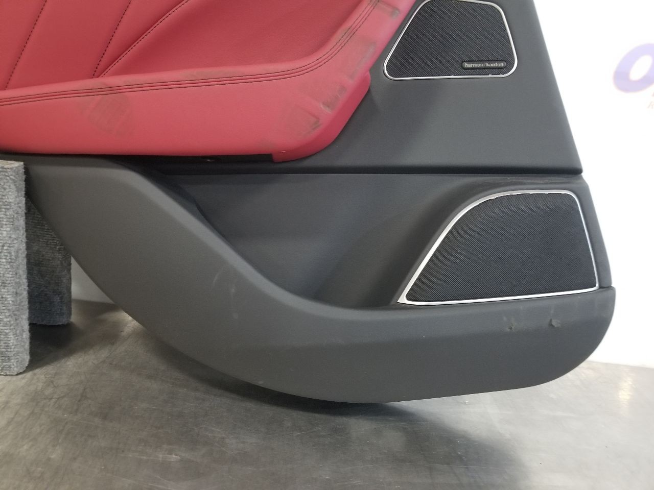 22 2022 MASERATI LEVANTE MODENA S DOOR TRIM PANEL REAR LEFT DRIVER RED 