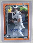 2025 Topps Chrome Kyle McCord Orange Wave Refractor (RAW)