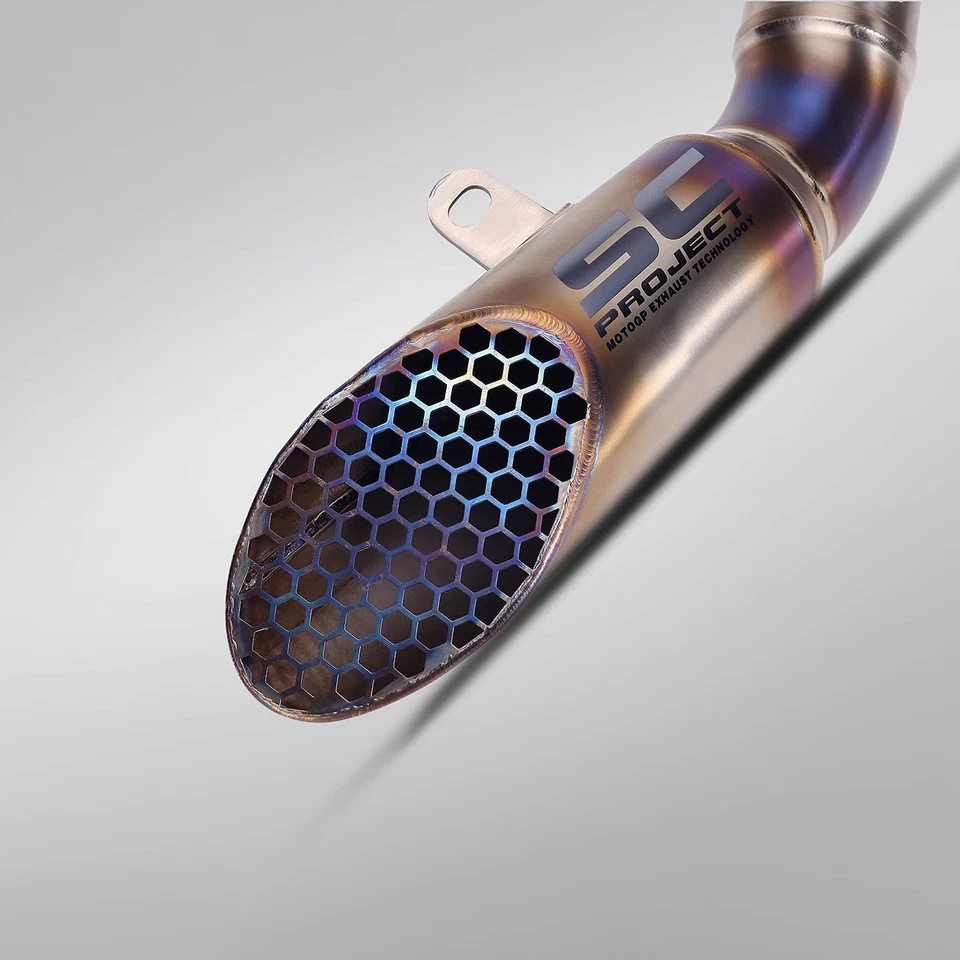 Moto Exhaust Slip-on Muffler For Aprilia RSV4 1100/Factory Tuono V4 1100/Factory - Image 4 of 4