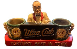 Vintage Utica Club Beer Uncle Charlie Back Bar ChalkWear