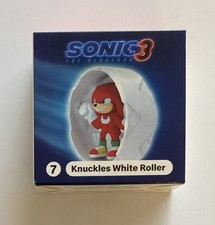 Sonic The Hedgehog 3 Knuckles White Roller McDonald  s Happy Meal Toy 7 2024