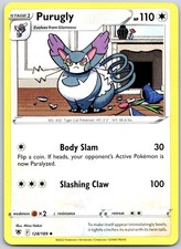 Purugly 128/189 Uncommon Astral Radiance Pokemon Near Mint