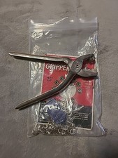 Button Press Fasteners Install Tool With Vintage Buttons