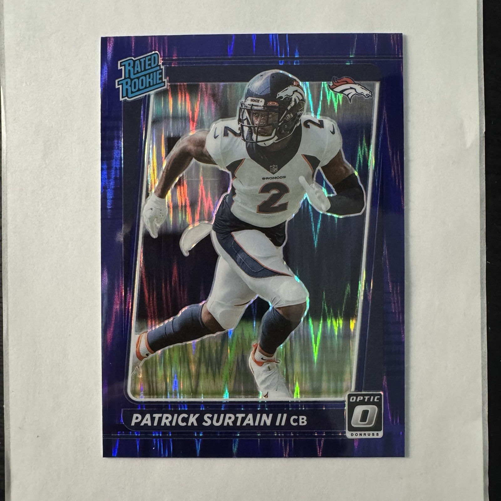 Patrick Surtain II Panini Donruss Optic #244 Base