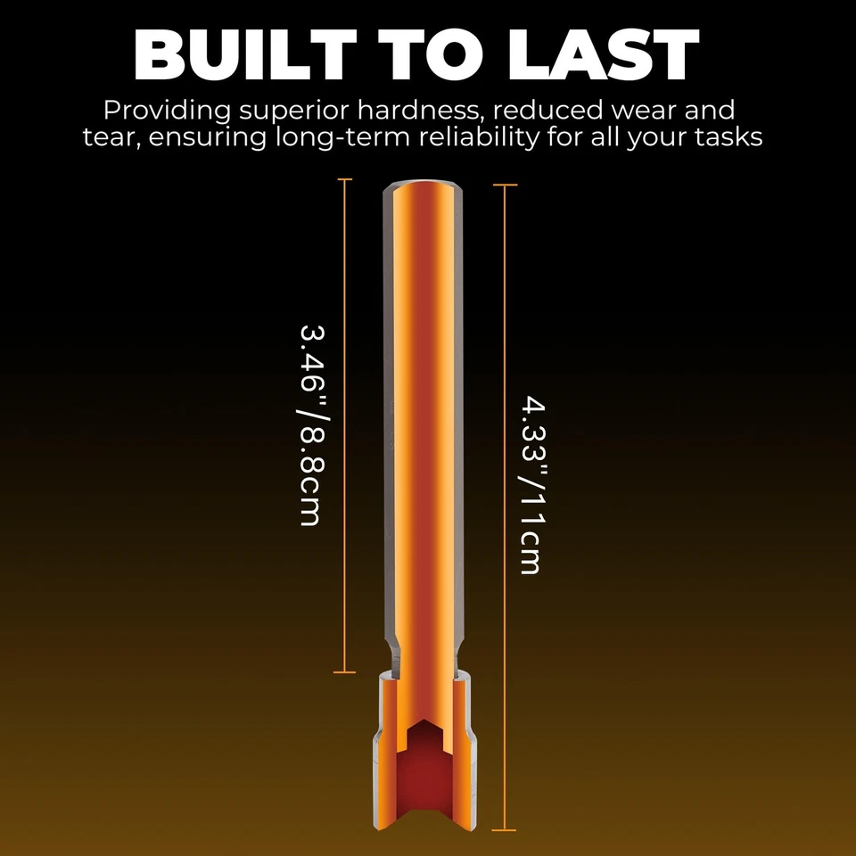 20PC 3/8" Drive Extra Long Allen Hex Bit Socket Set - Long Allen Socket Set c... - Image 4 of 4