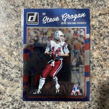 2016 Donruss - Press Proof Silver #187 Steve Grogan /100
