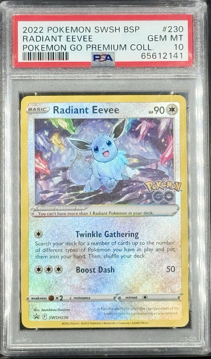 Radiant Eevee Pokémon TCG Cards for sale | eBay