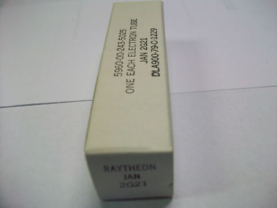 RAYTHEON  JAN 2G21 TUBES