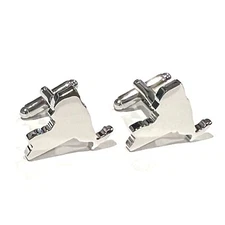 New York State Map Outline Cufflinks For Men Birthday Wedding Gift Cufflink