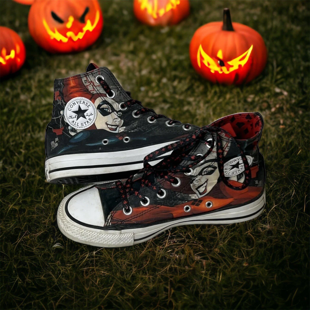Harley quinn clearance converse shoes