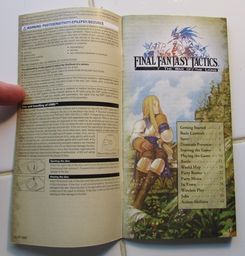 PlayStation Portable PSP instruction manuals - you pick - free shipping! - Picture 42 of 231