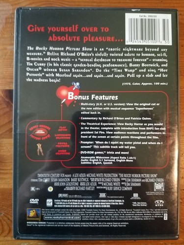Rocky Horror Picture show - DVD - Tim Curry - Picture 2 of 2