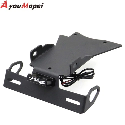 Tail Tidy Fender Eliminator License Plate Holder For YAMAHA FZ6 FZ6S 2004-2010 - Picture 5 of 8