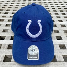 Indianapolis Colts 47 Brand NFL Blue Adjustable Strapback Dad Cap Hat