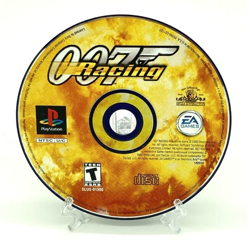 007 Racing (2000)  PlayStation 1 Game  Disc Only  Play Tested