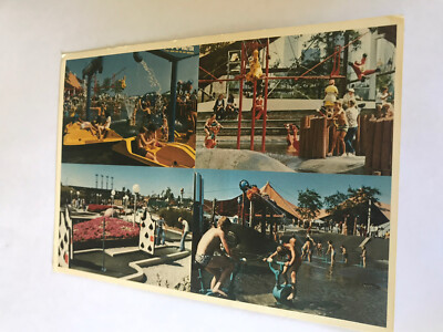 Ontario Place. Kinderdorf. Toronto. Ontario. Kanada.  Postkarte 70er Jahre