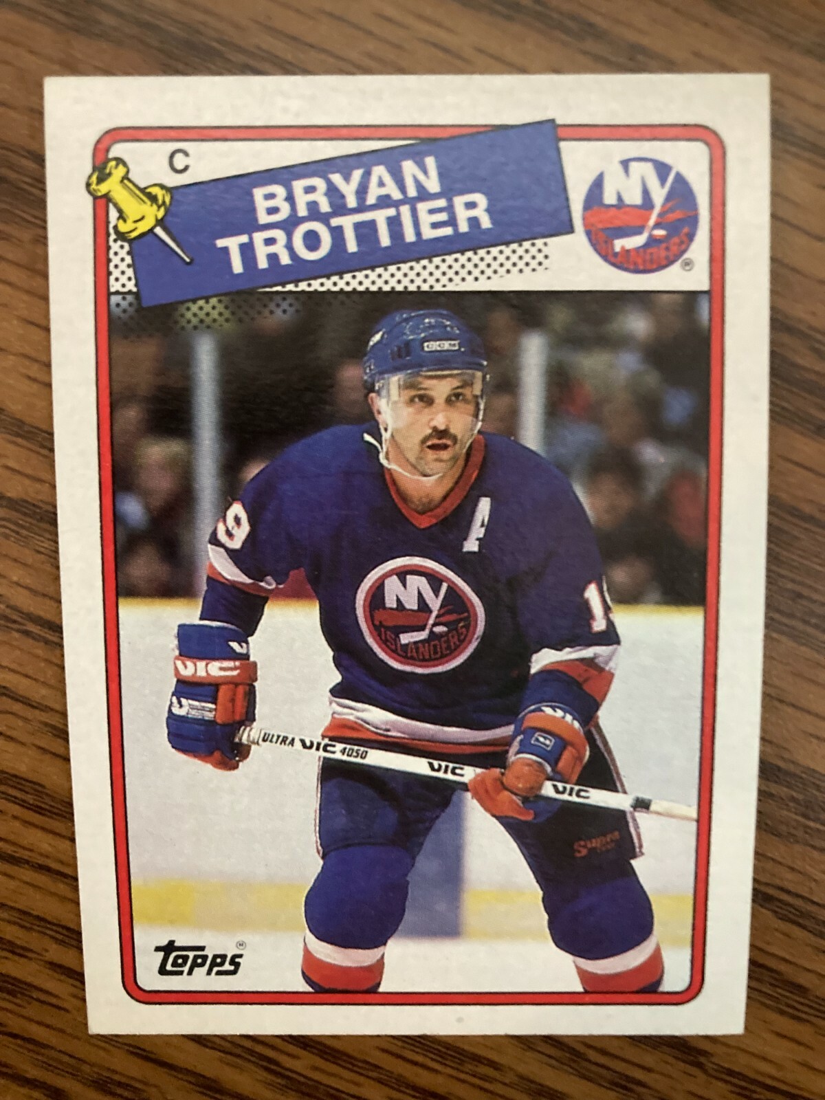 1988-89 Topps #97 Bryan Trottier New York Islanders NrMt