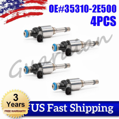 4PCS Fuel Injector 35310-2E500 For HYUNDAI ELANTRA GT KONA TUCSON KIA FORTE