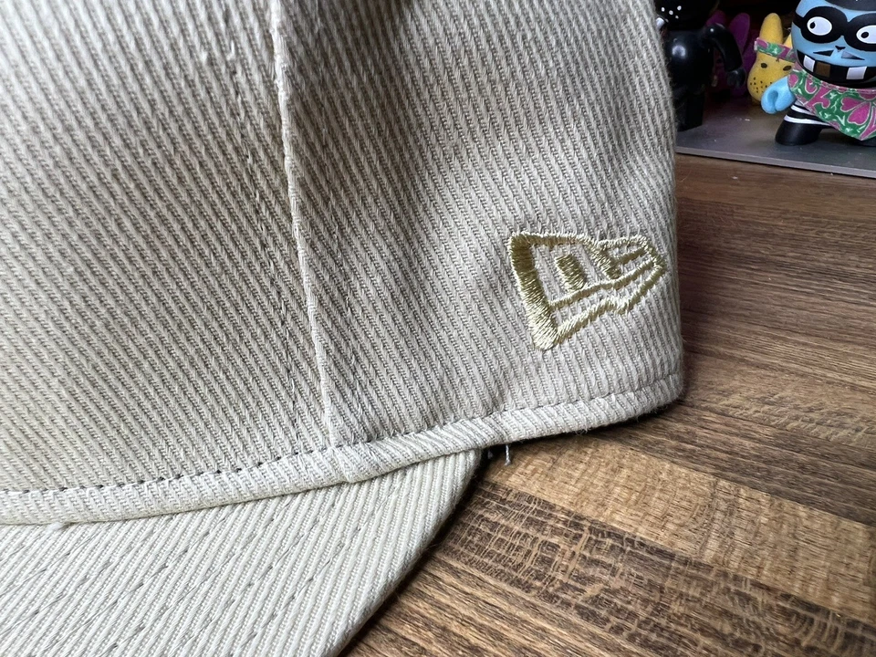 Редкая винтажная шляпа Huf SF New Era - кремовый размер 8 Streetwear Supreme Vnds - Изображение 2 из 4