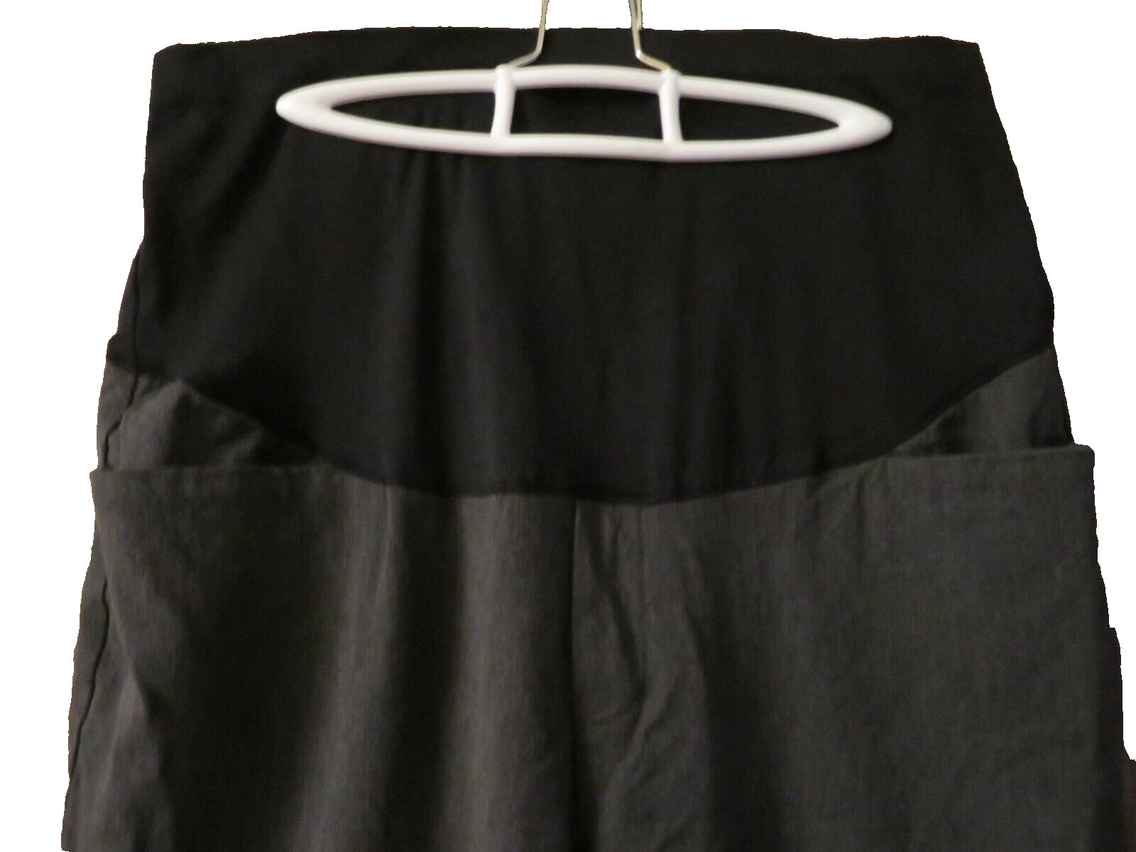 Old Navy Pixie Flare maternity pants, gray, size … - image 2