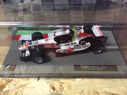 Die Cast " Honda RA106 - 2006 Jenson Button " Formule 1 Collection 1/43 - Photo 1/1