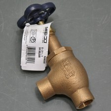 Nibco 90° Angle Globe Valve S311Y3/4, 3/4" Sweat, Class 125 WSP PSI, Bronze