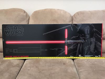 Star Wars The Black Series Kylo Ren Force FX Deluxe Lightsaber