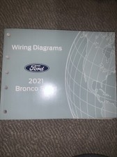 2021 Ford Bronco Sport Wiring Diagrams Manual Electrical Book OEM Factory