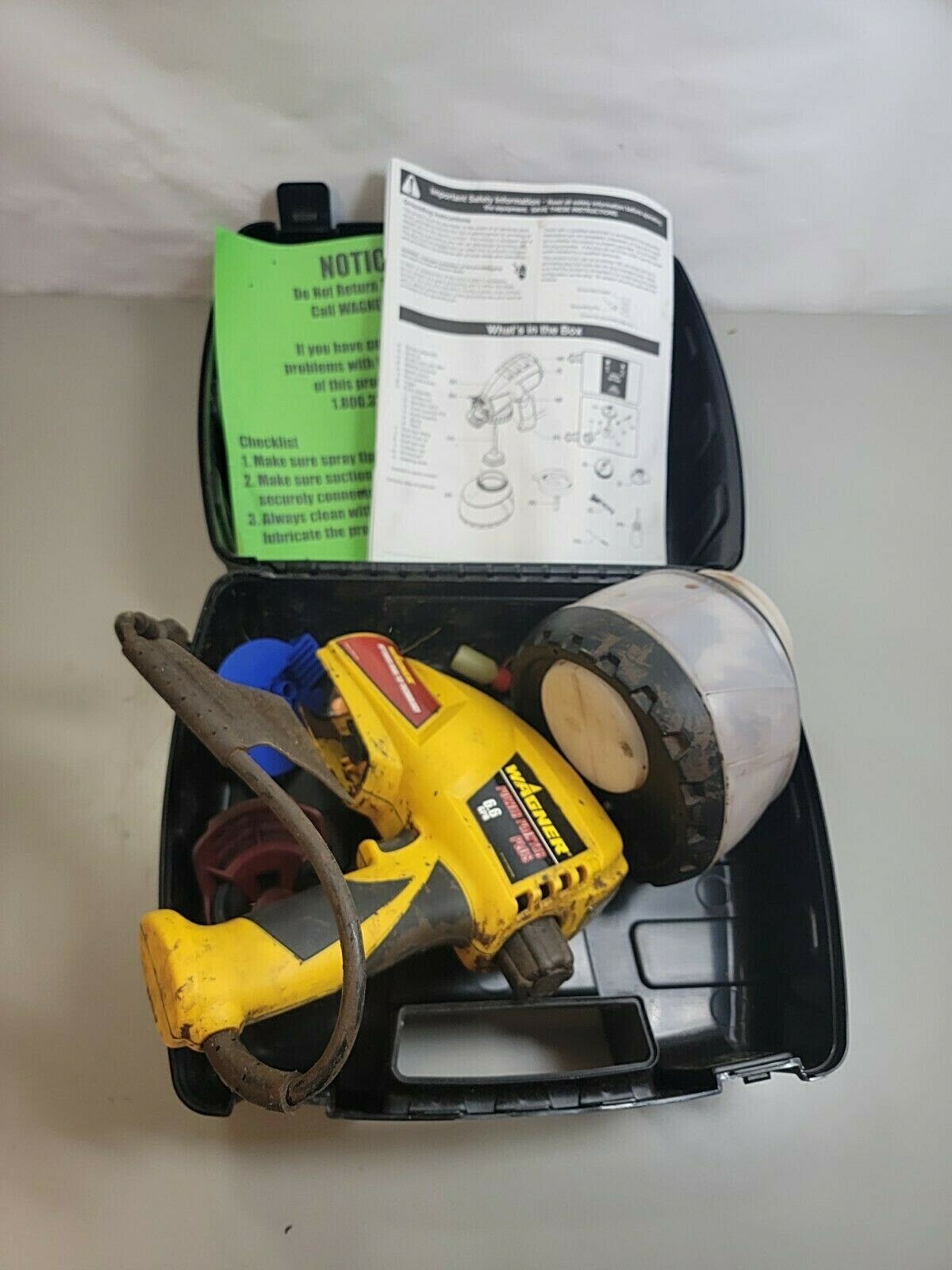Wagner Paint Crew Spray Gun 0525126 | eBay