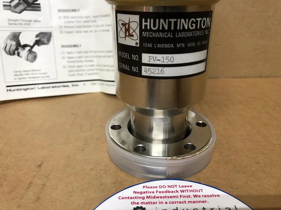 NUEVO PV150 HUNTINGTON PV-150 VÁLVULA DE ÁNGULO RECTO 2-3/4” VUF CON SOLENOIDE ENVÍO EL MISMO DÍA Foto 3 de 4