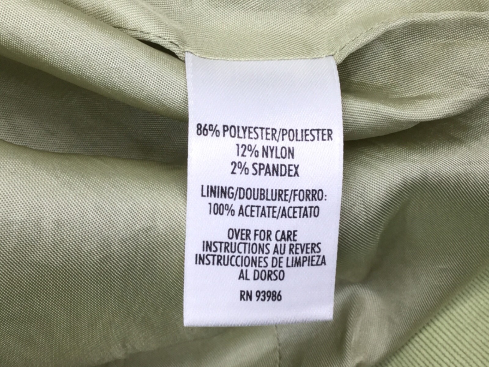 Casual Corner Mint Green Single Button Corduroy B… - image 6