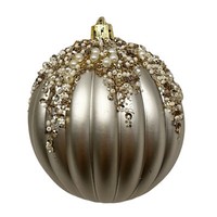 Bruchfeste Christbaumkugel Creme Ø Ca.8 Cm Advent Weihnachten Weihnachtlich