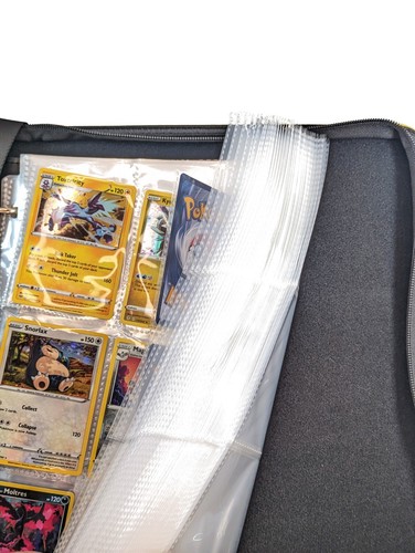 Pikachu Pokeball Card Binder - Pokemon 900 Card Binder - Red and White Binder - Picture 6 of 7