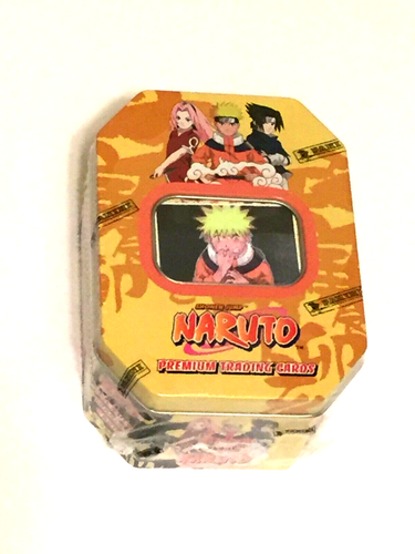 Naruto Panini 02 Shonen Jump Premium Trading Cards Collections In Tin Case Ebay