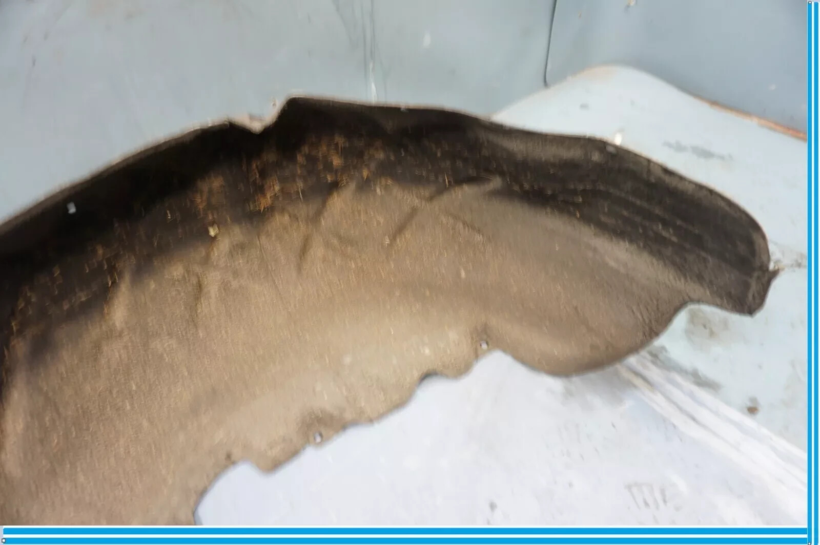 11-18 Porsche Cayenne 958 Hybrid Rear Left Side Fender Liner Splash Shield OEM thumbnail 7