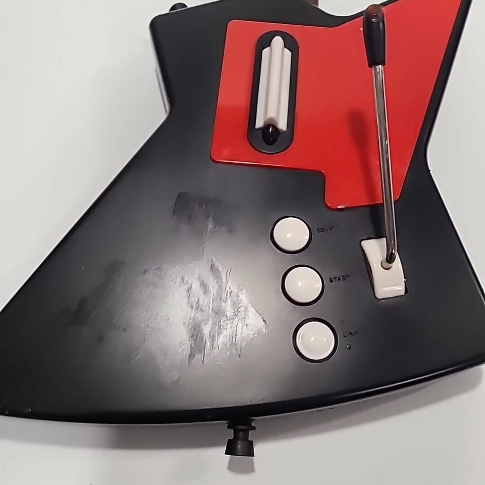 Guitarra inalámbrica Nyko Frontman para PlayStation 2 con caja y dongle Foto 4 de 4