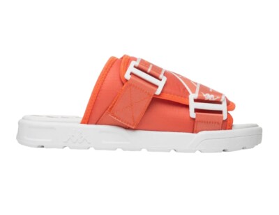 NEW AUTHENTIC KAPPA JPN MITEL 2 SANDALS Mens 5 Wmns 7  Ornage/White NWOT