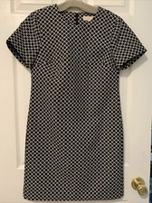 New Michael Kors Dress Size 2 Sheath Navy Blue MRSP: $160