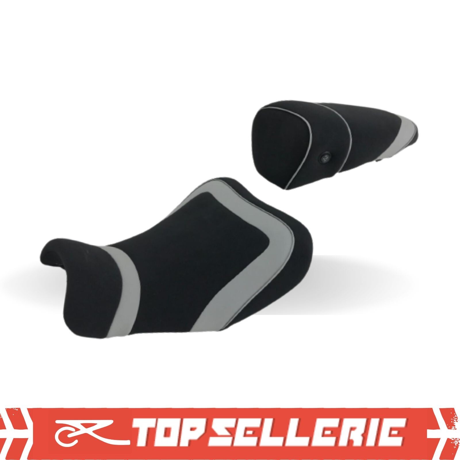 Selle confort Z900 Kawasaki motard - Assise gel ergonomique route longue distance
