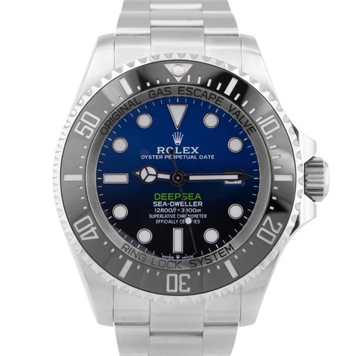 2021 PAPERS MINT Rolex Sea-Dweller Deepsea 126660 JAMES CAMERON Blue 44mm BOX