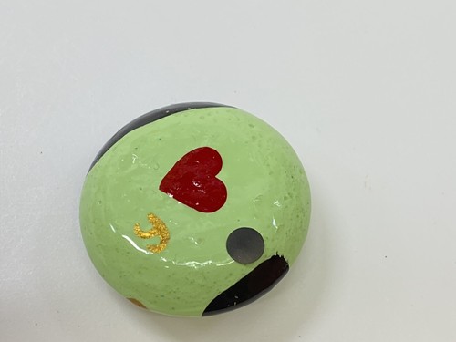 1.5” Lady Bug Mandala - Hand Painted Love Bug - By JaDeL - Picture 2 of 4