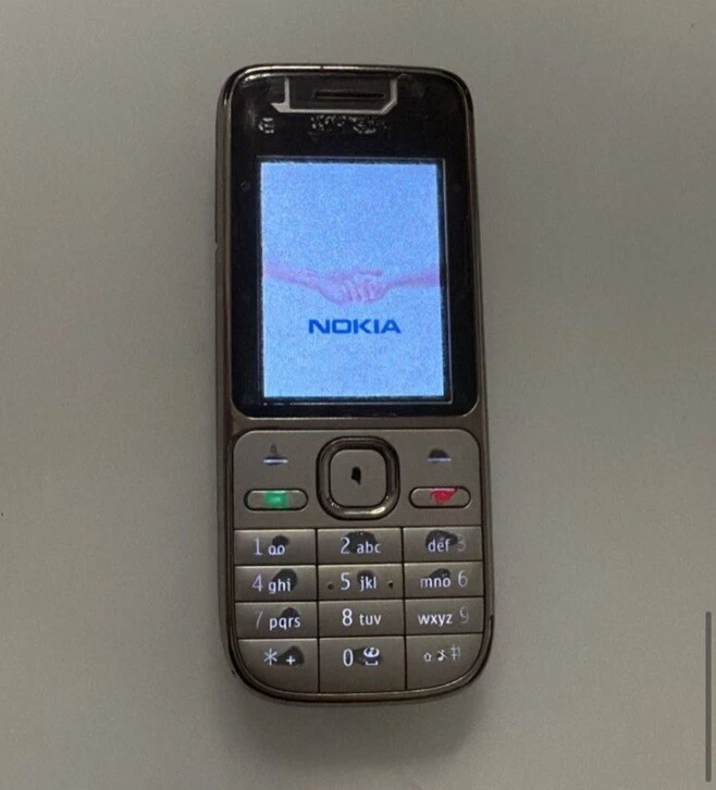 Nokia C2 Classic Gold C2-01 RM-721 Geprüft, Volle Funktion, Stark Gebraucht