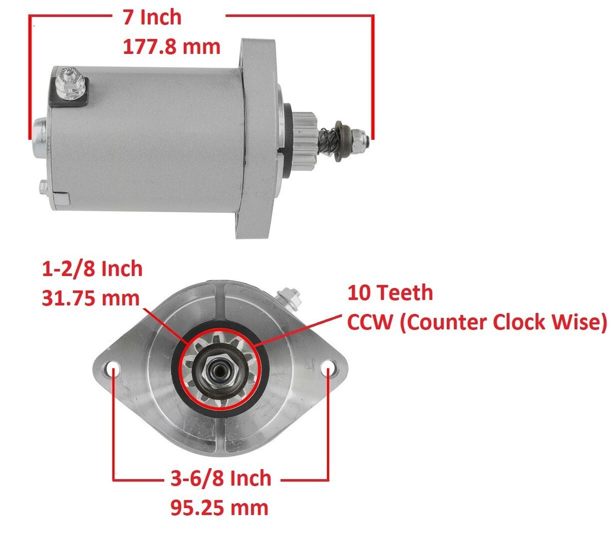 Starter Motor For Kawasaki 21163-0804 21163-0728 21163-7036 Starter Motor For Kawasaki 21163-0804 21163-0728 21163-7036