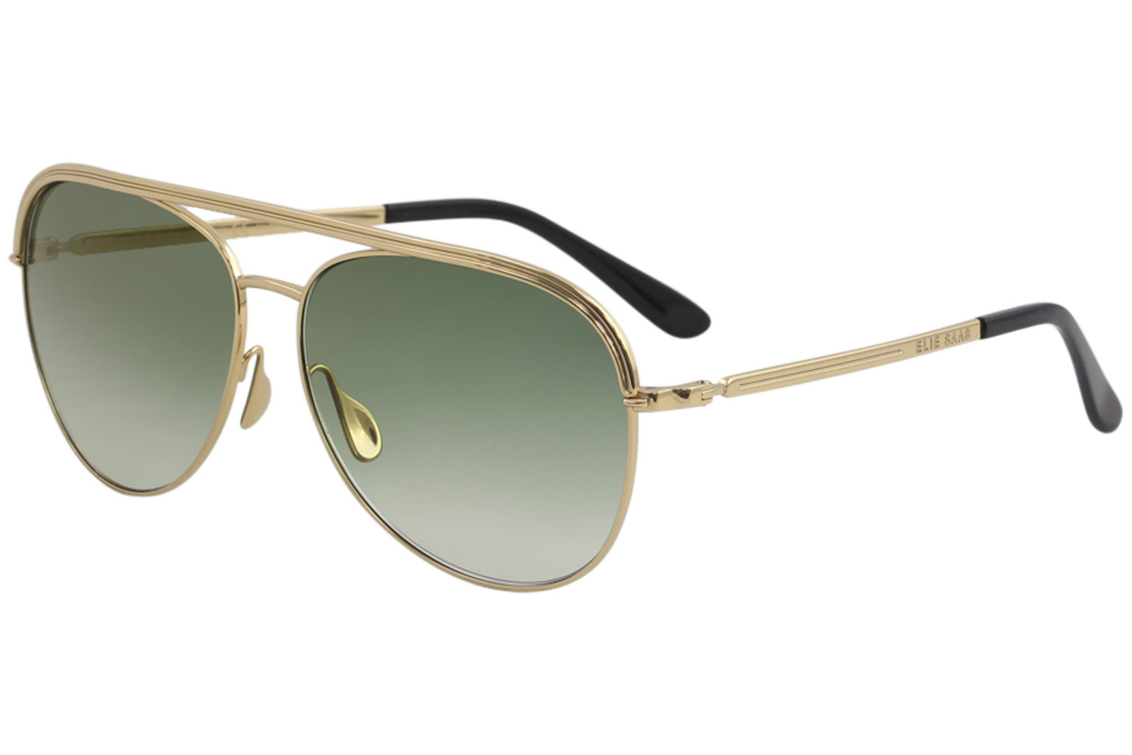 Elie Saab Женские солнцезащитные очки ES012S ES012S PEFVZ Gold Fashion Pilot 60 мм 79490₽