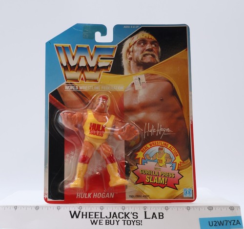 Hulk Hogan WWF Wrestling 1990 Hasbro Vintage Actio...